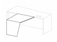 Стол приставной