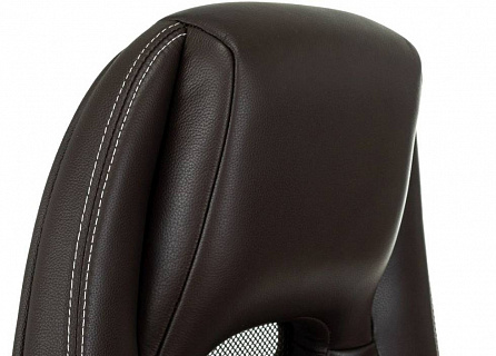 Фото Кресло руководителя _ZEN / ЦЗЕН, синхромеханизм, кожа 12